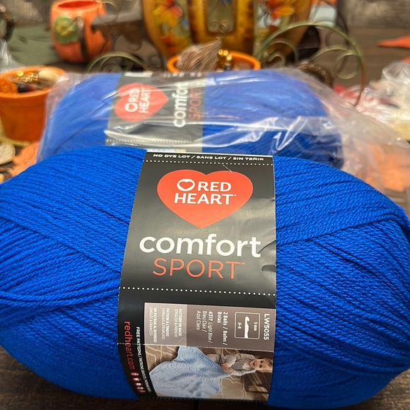 Red Heart Other 2144 Yard Red Heart Comfort Sport Yarn In Marine